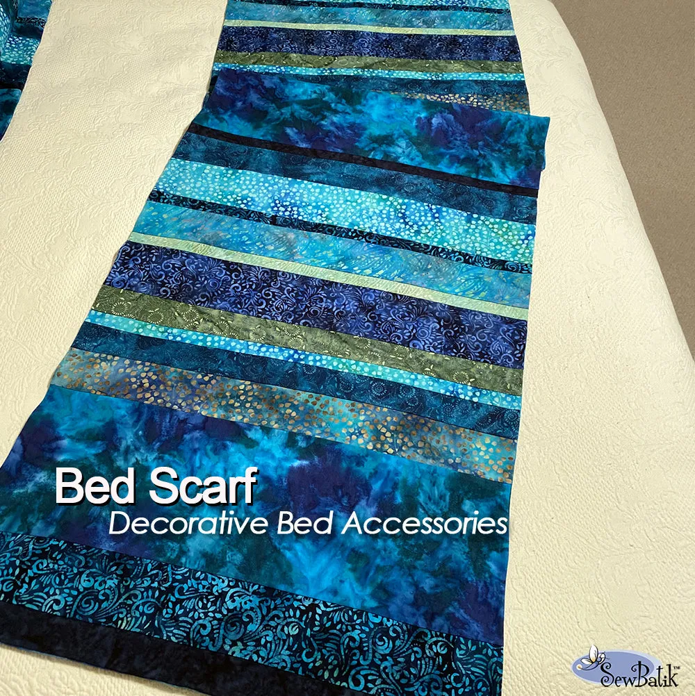 Bed Accessories - Pillow Sham   Bed Scarf
