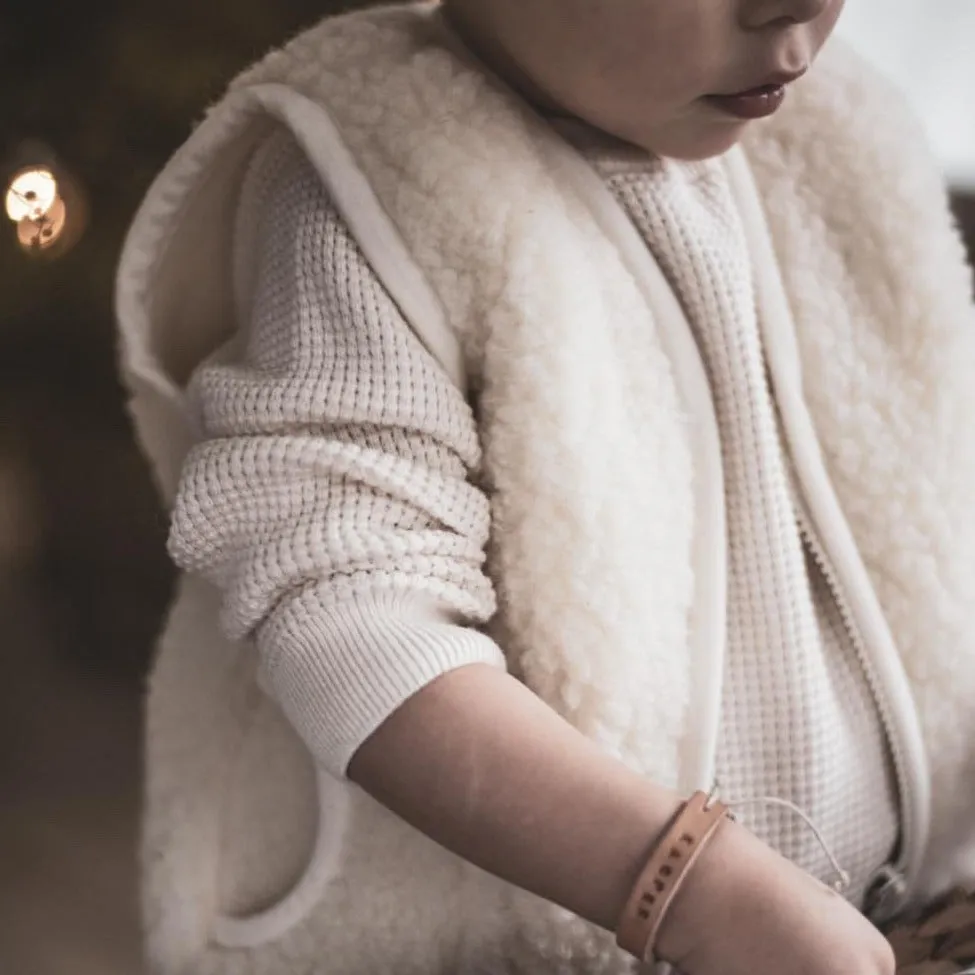Clara 100% Wool Vest (Milk)