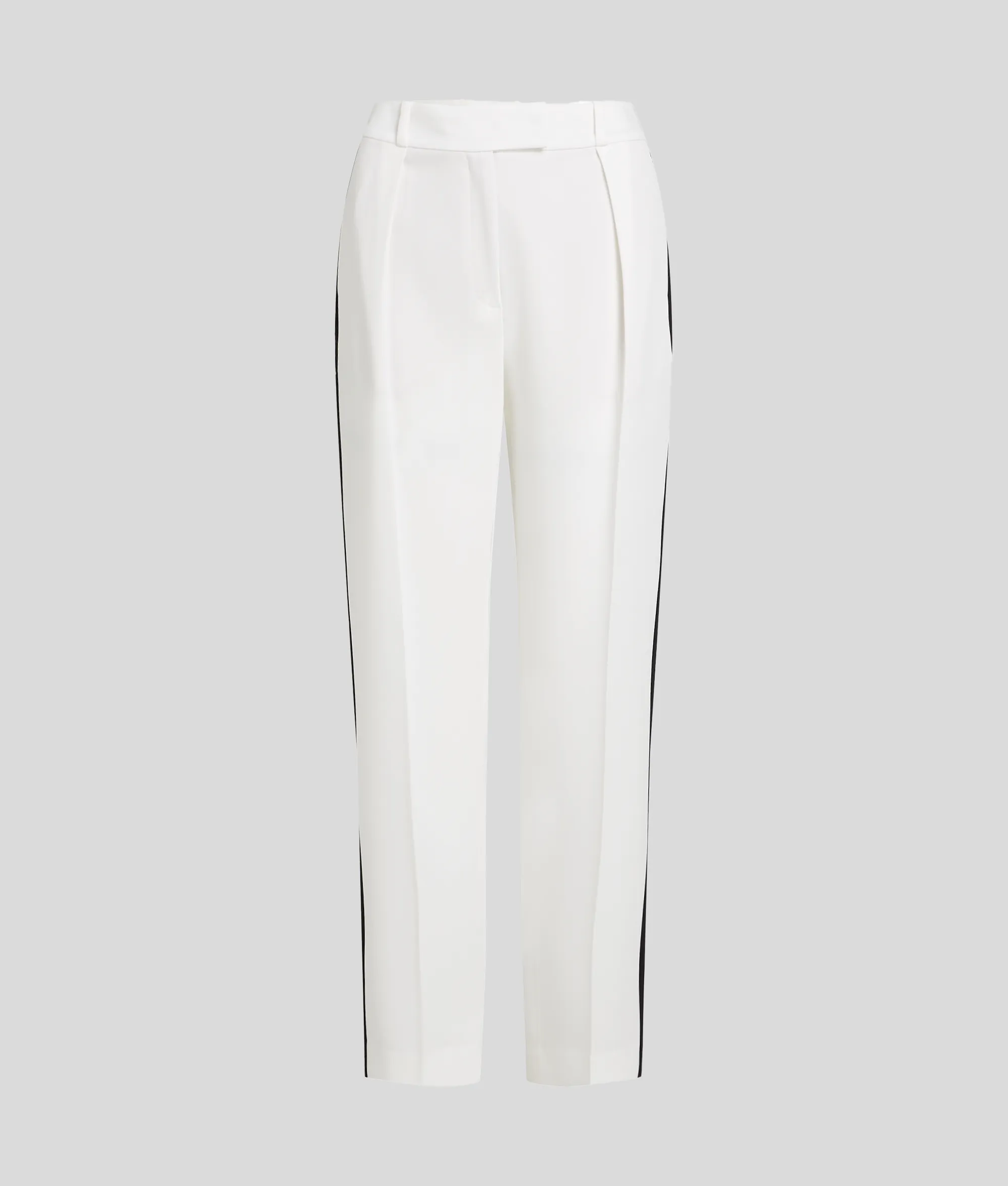 CONTRAST PANEL TAILORED PANTS