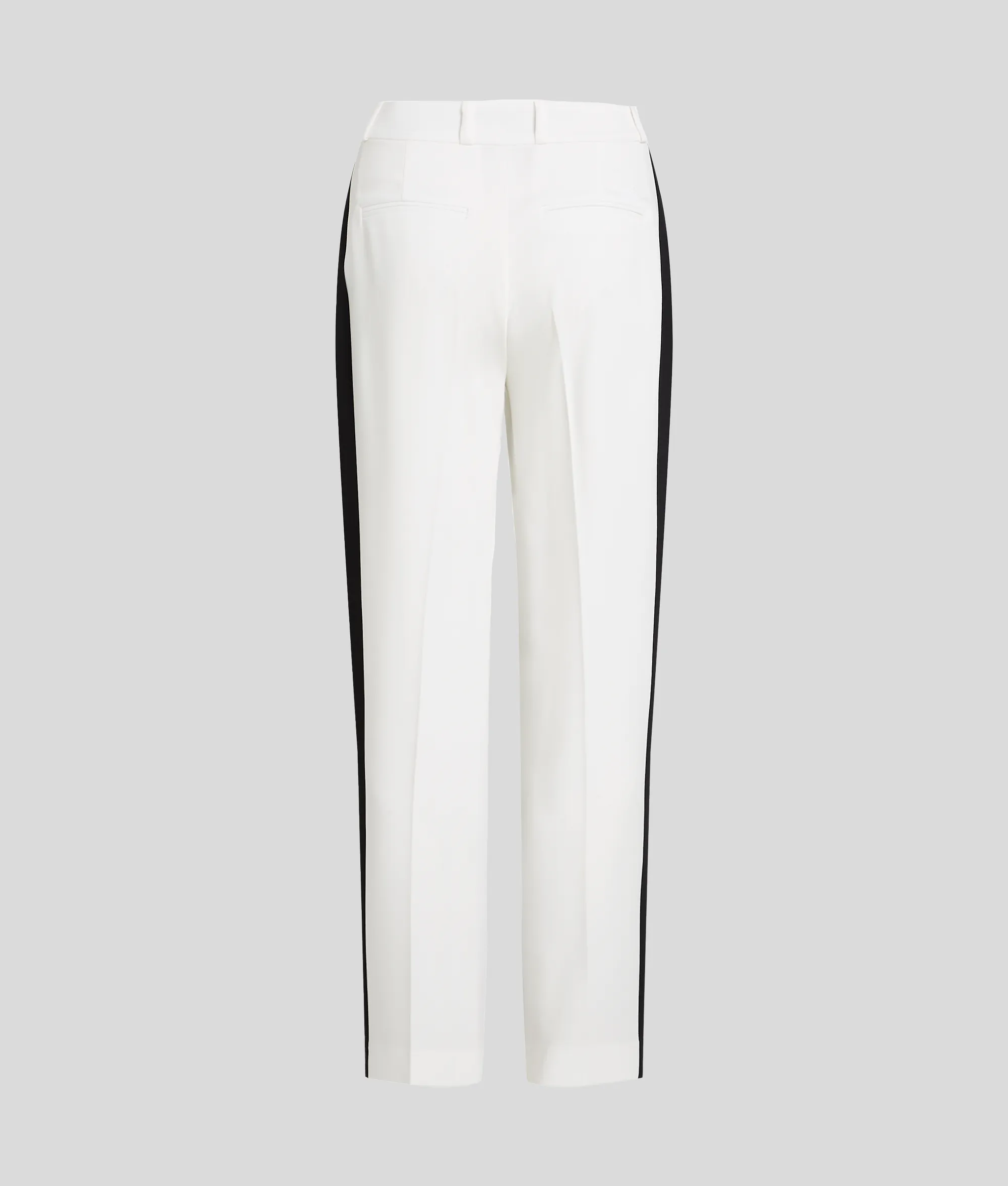 CONTRAST PANEL TAILORED PANTS