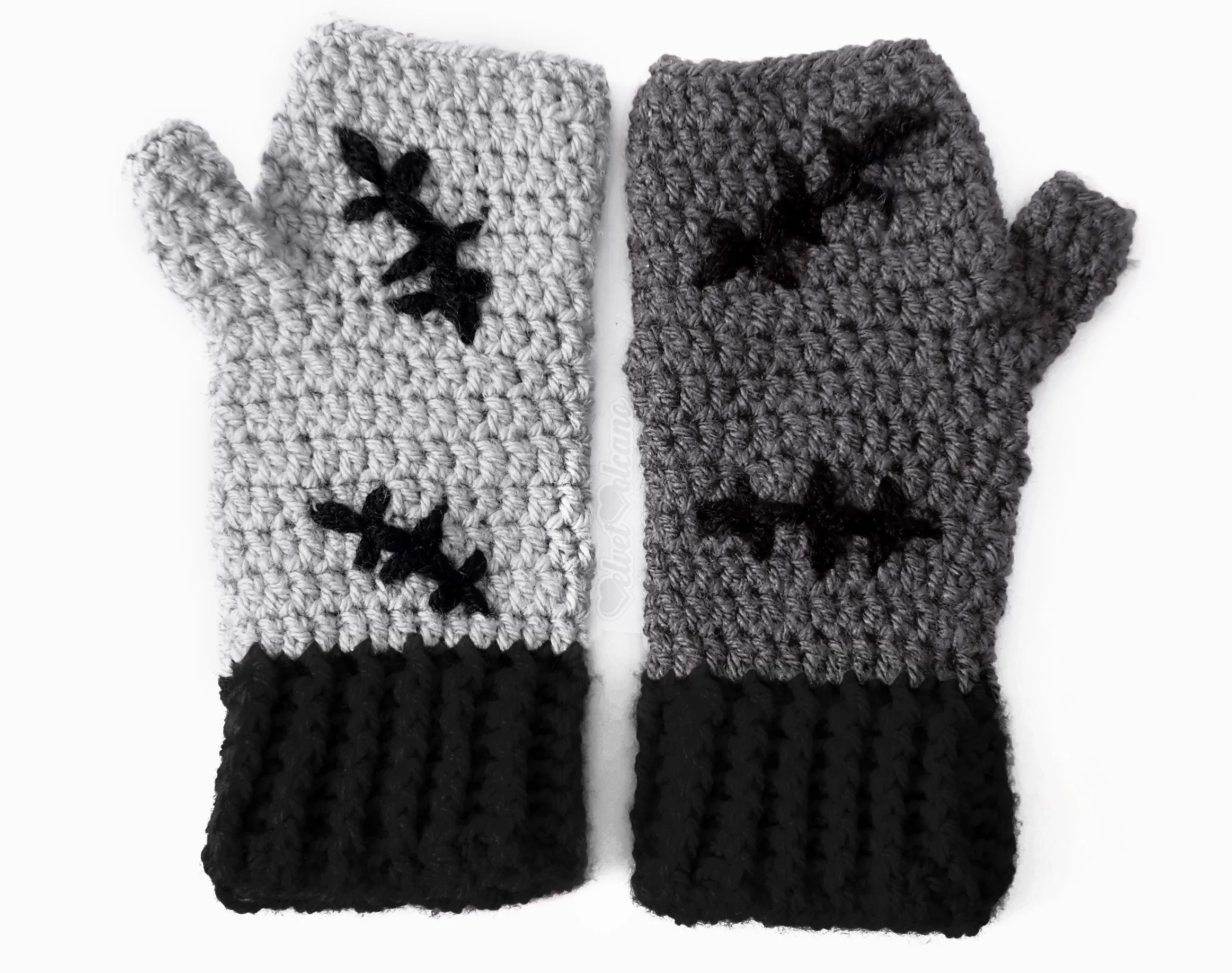 CorpseKitty Fingerless Gloves