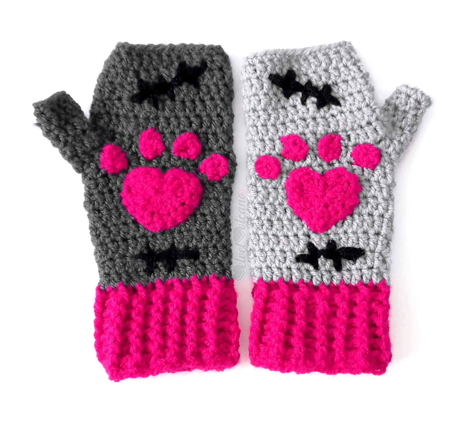 CorpseKitty Fingerless Gloves