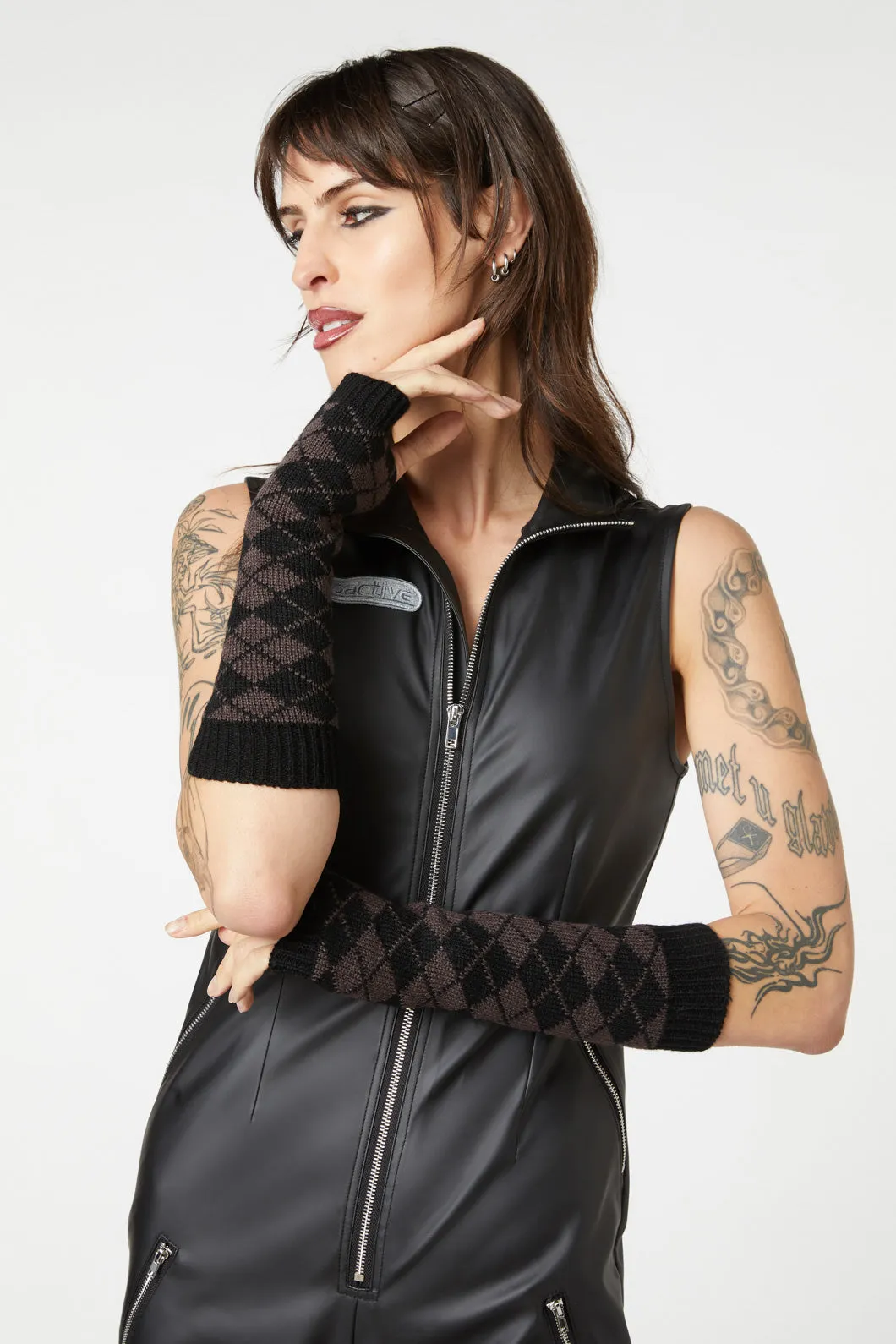 Diamond Long Gloves
