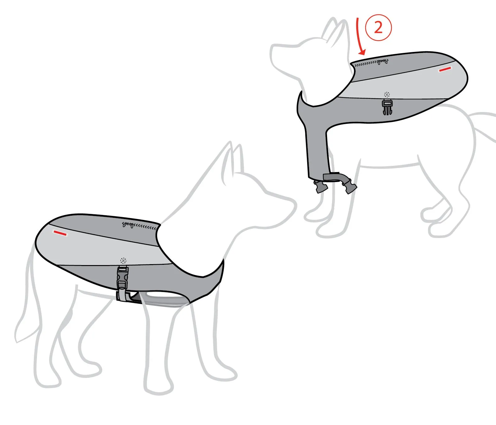 Element™ Waterproof Dog Raincoat Jacket