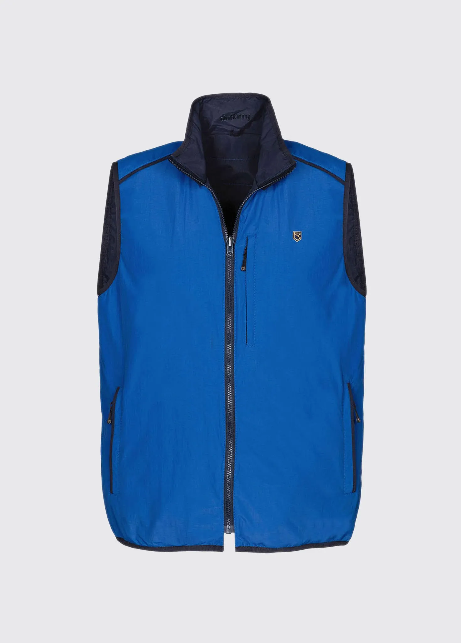 Killashee Reversible Lightweight Gilet - Cobalt