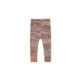 RYLEE   CRU - Ribbed Legging | Berry Space Dye