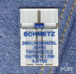 Schmetz Jean Twin Needle, JHZWIN4/100