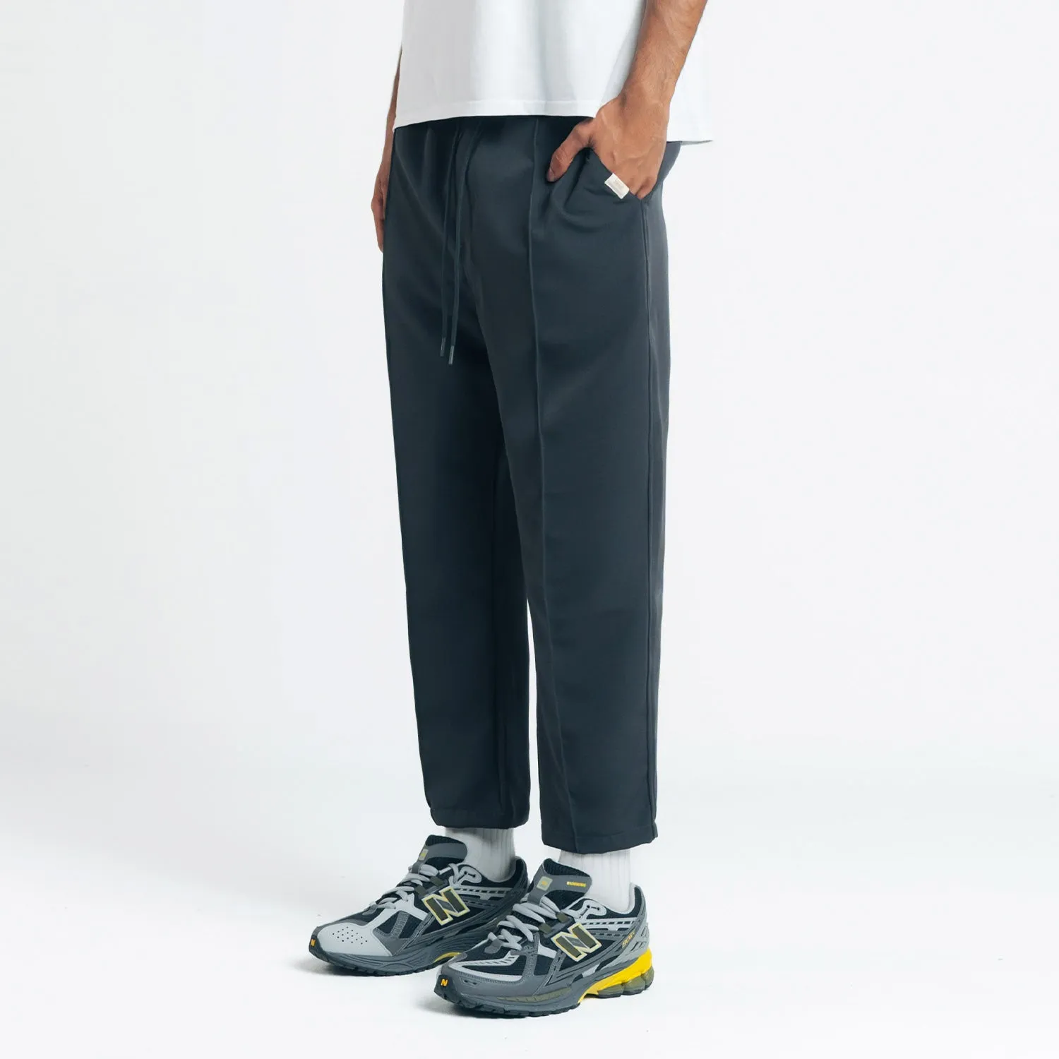 Slim Ankle Pants  - Gray