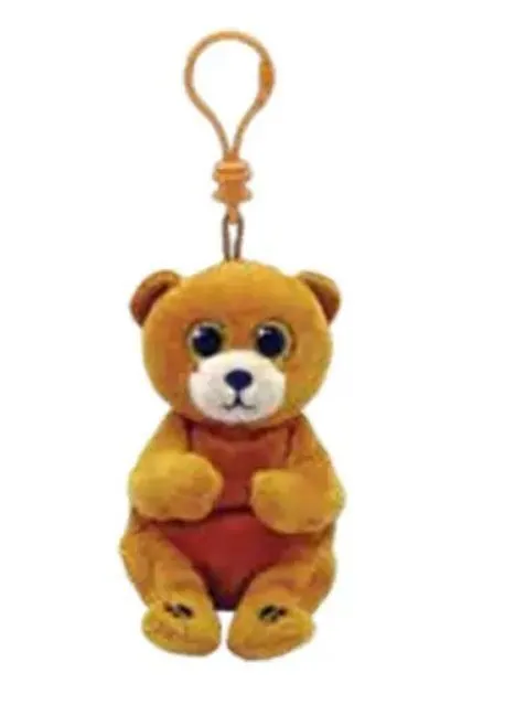 TY Beanie Bellies Key Clip Key Ring Plush Soft Toy (Styles Vary)