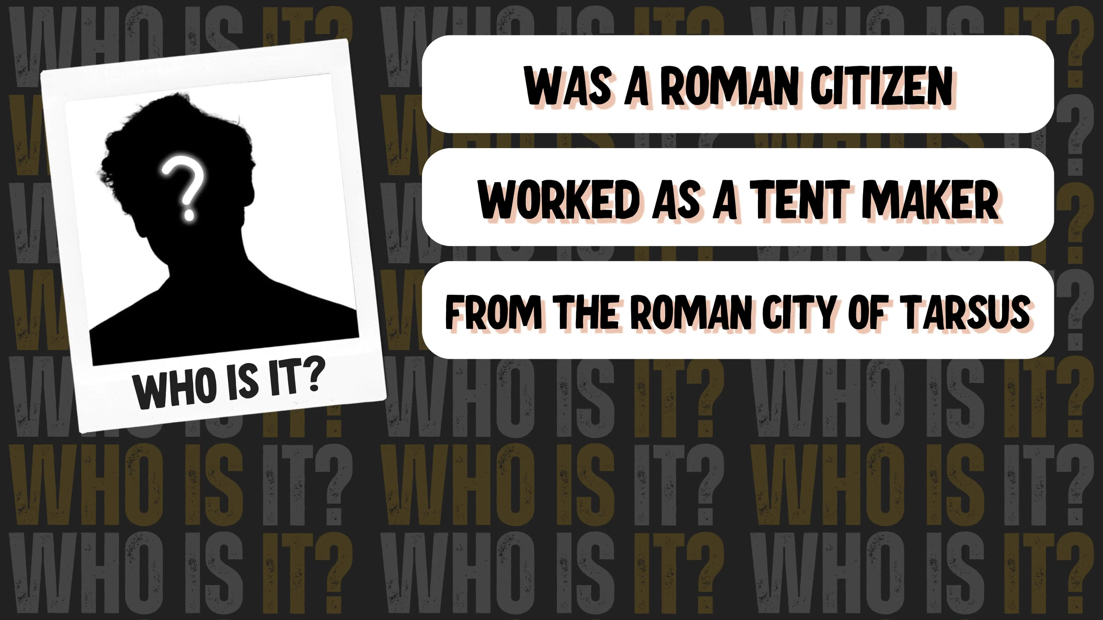 Who Is It?