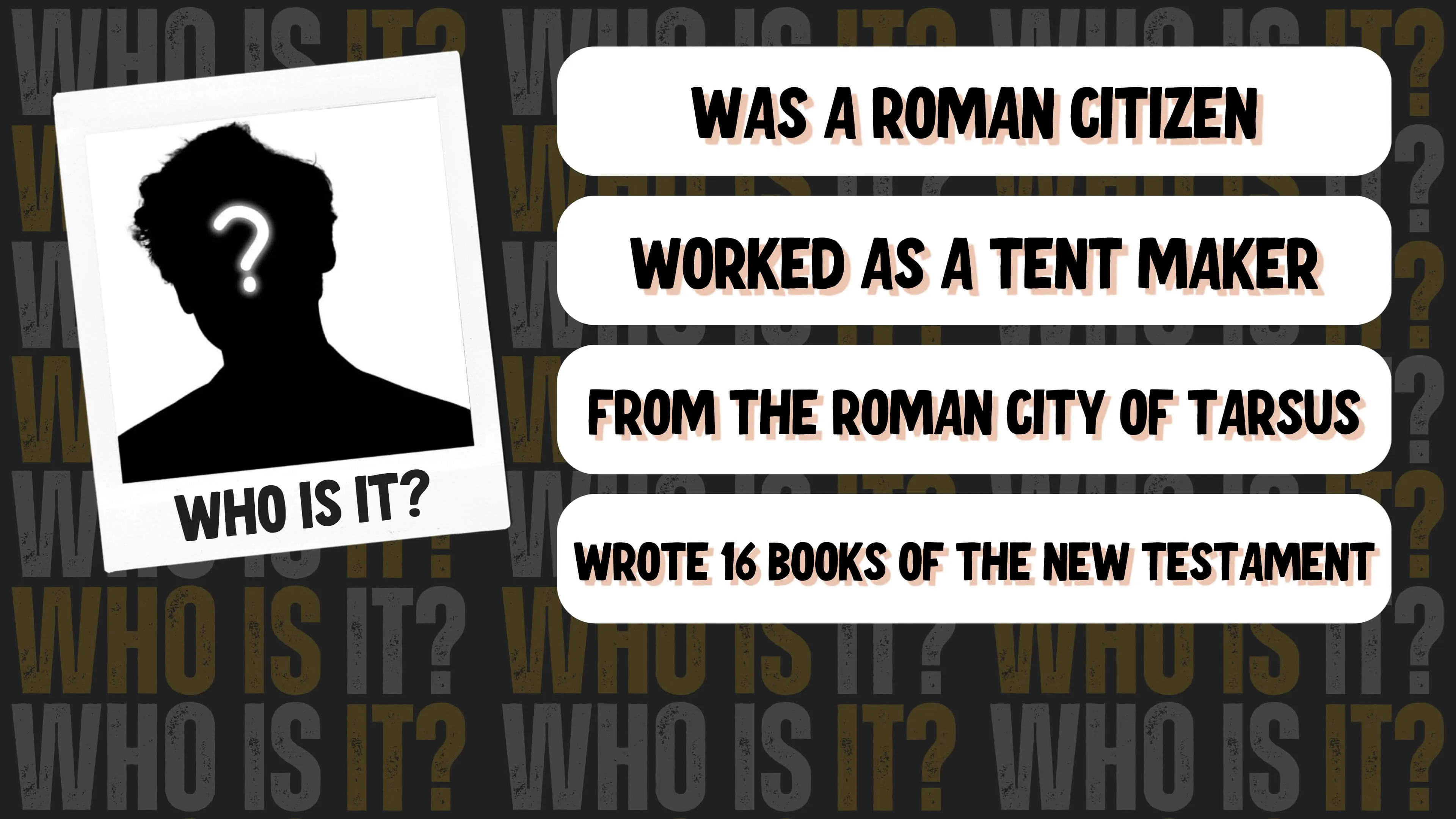 Who Is It?