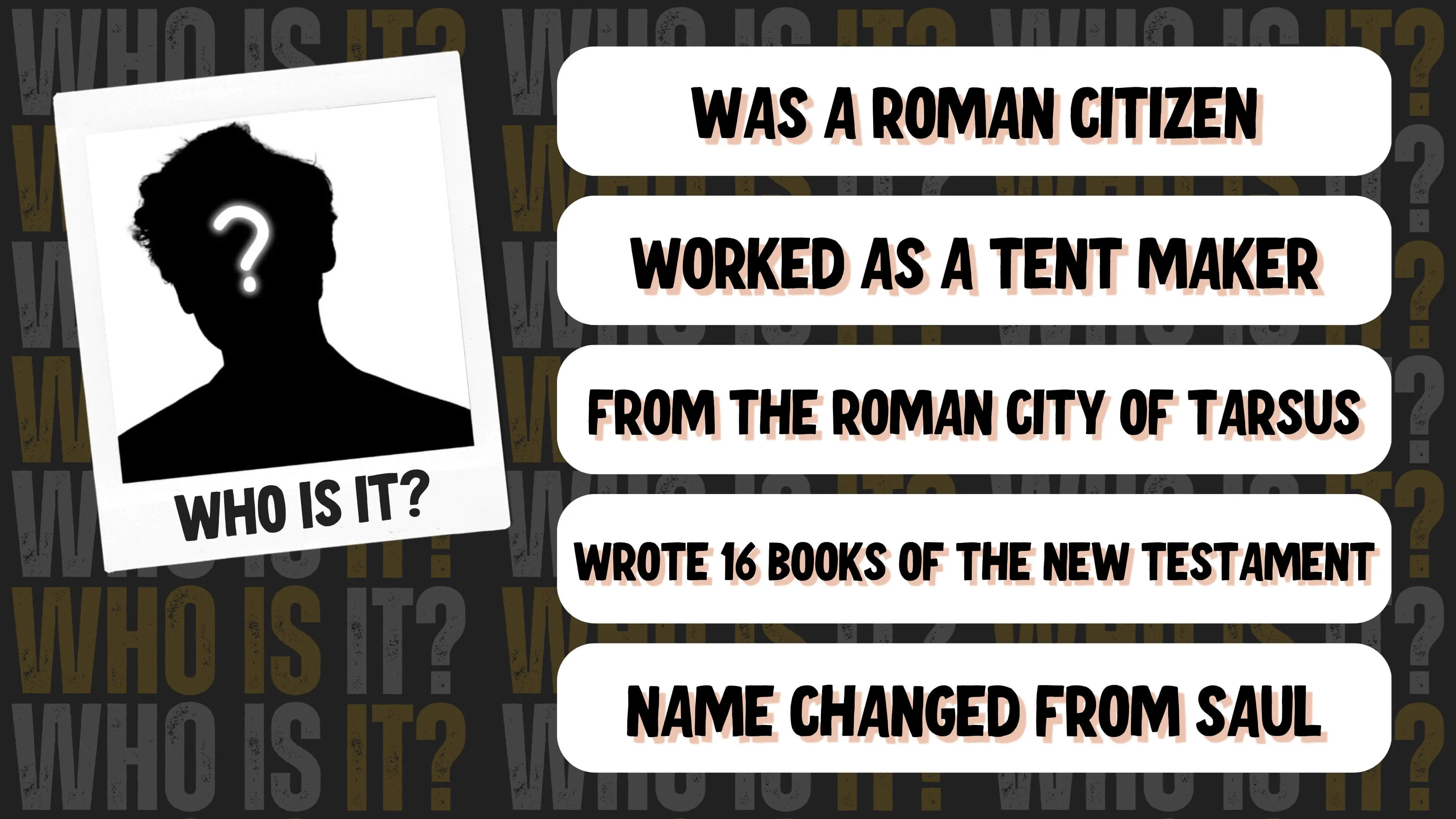 Who Is It?