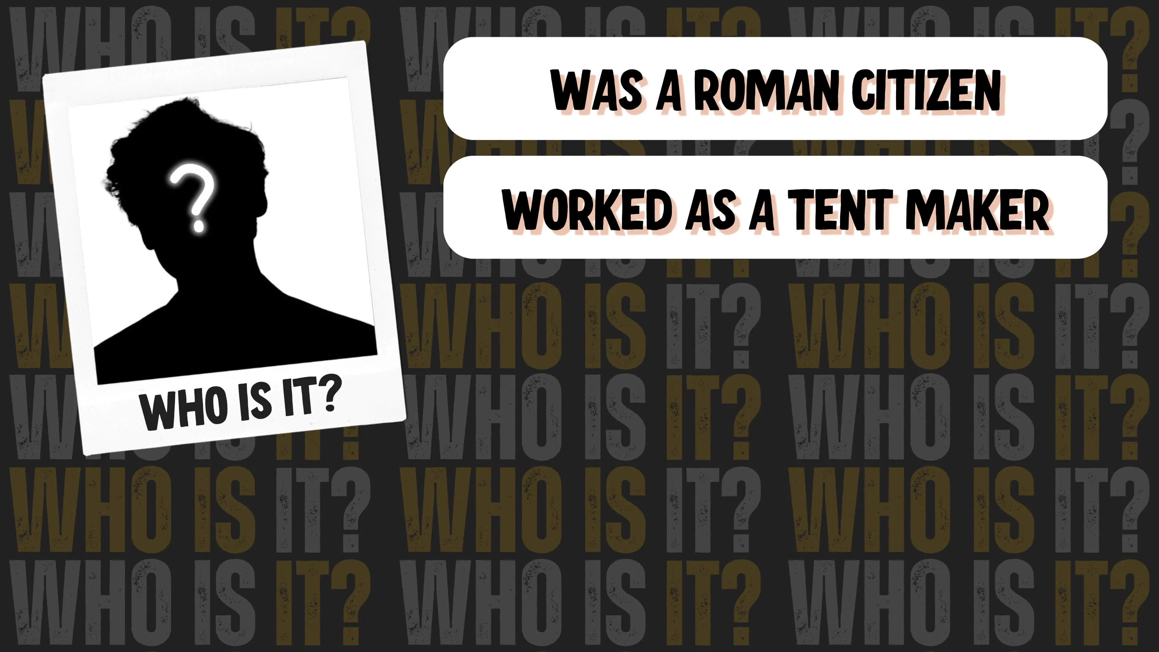 Who Is It?