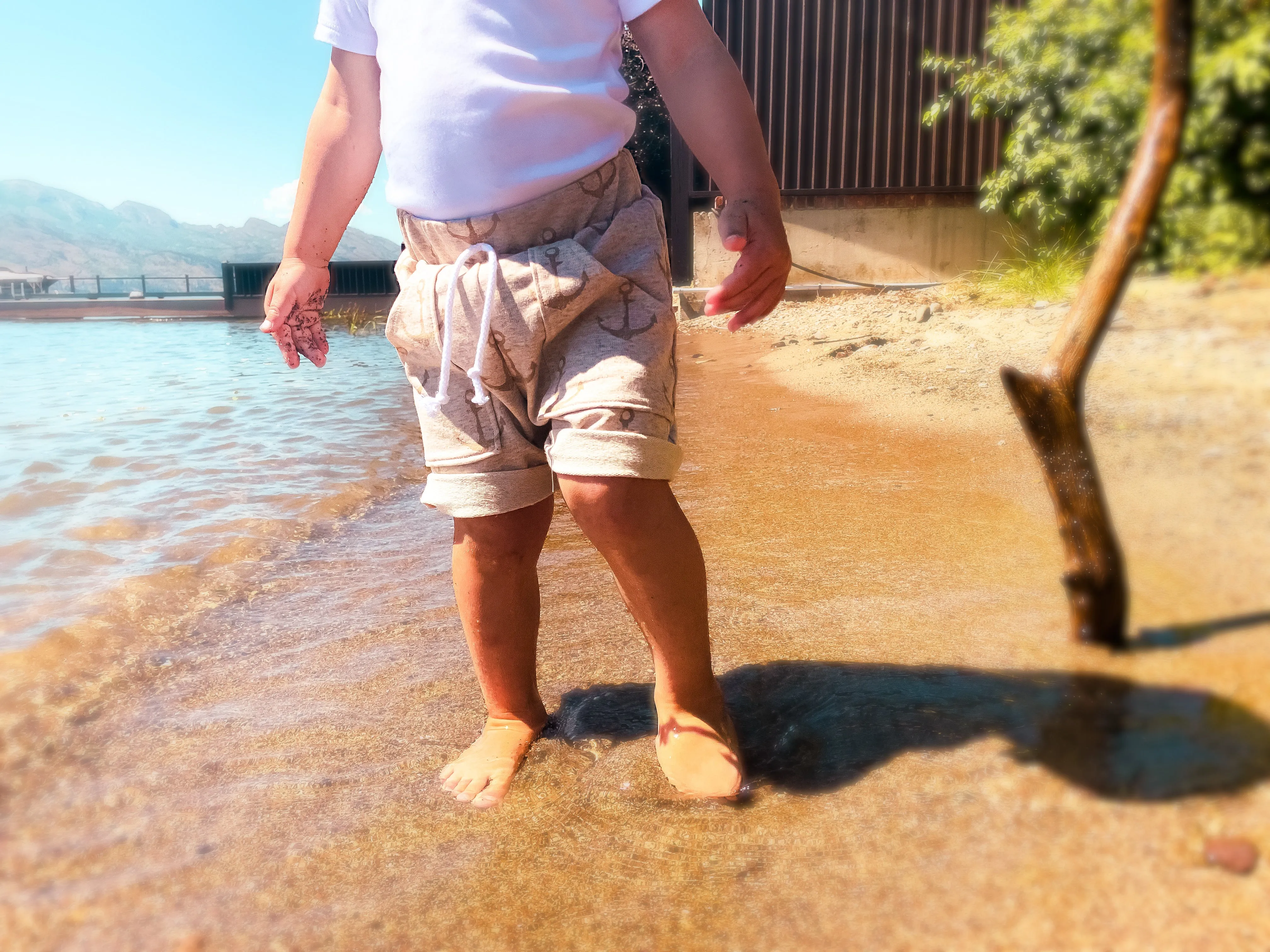 Youth Aspen Lounge Shorts and Pants Digital Sewing Pattern Sizes NB-16Y