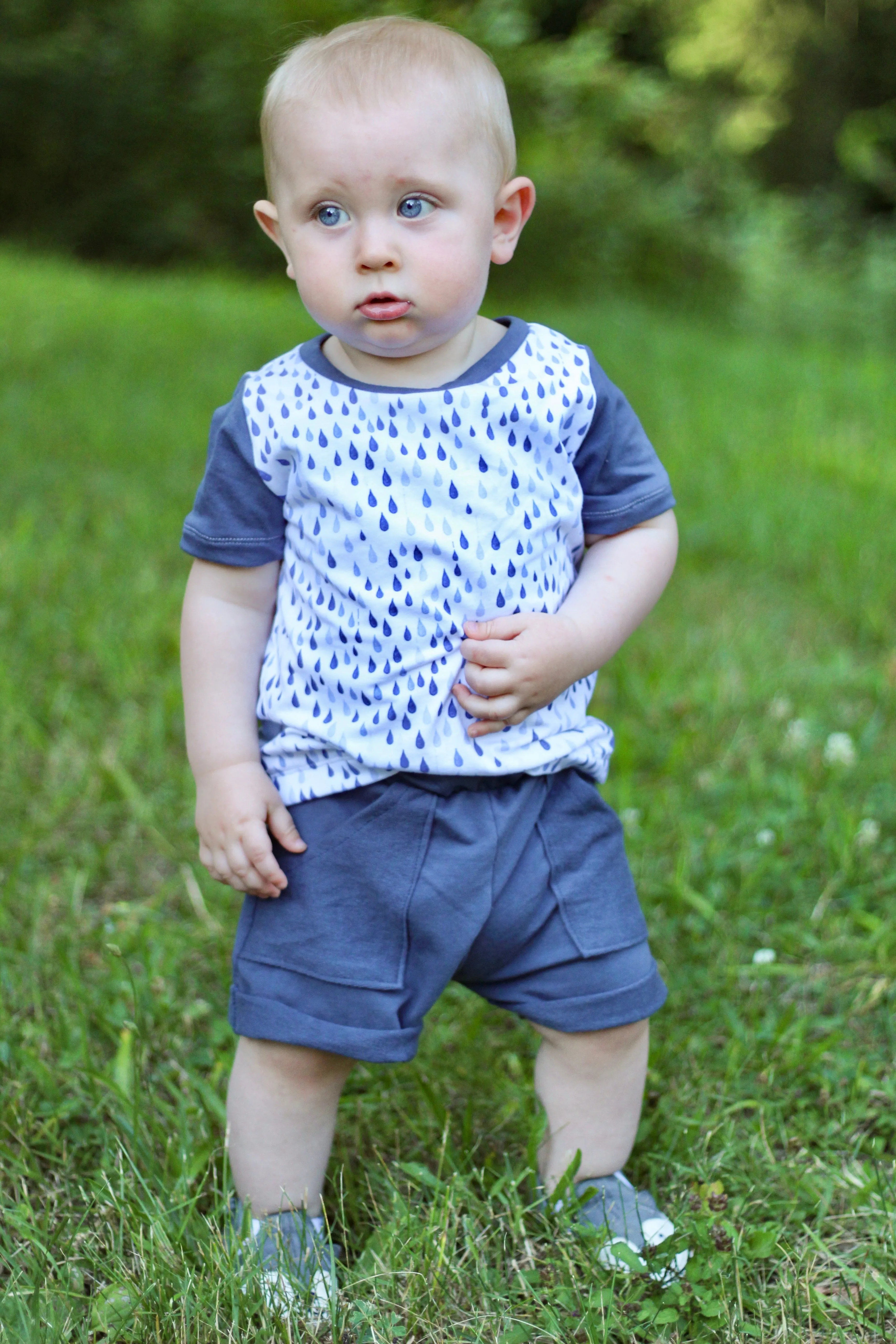 Youth Aspen Lounge Shorts and Pants Digital Sewing Pattern Sizes NB-16Y