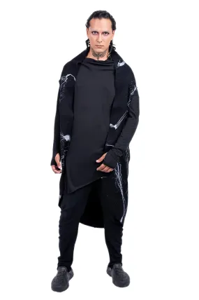 ZHANNAONA - "NEU COSMOS COAT" in BLACK