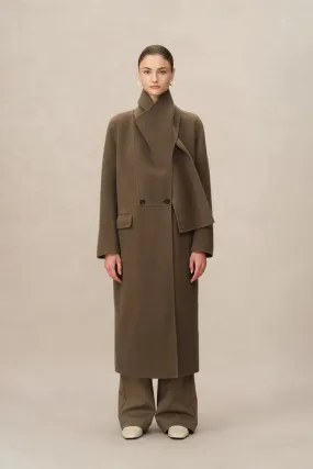 Zyma Oversized Coat in Merino Wool